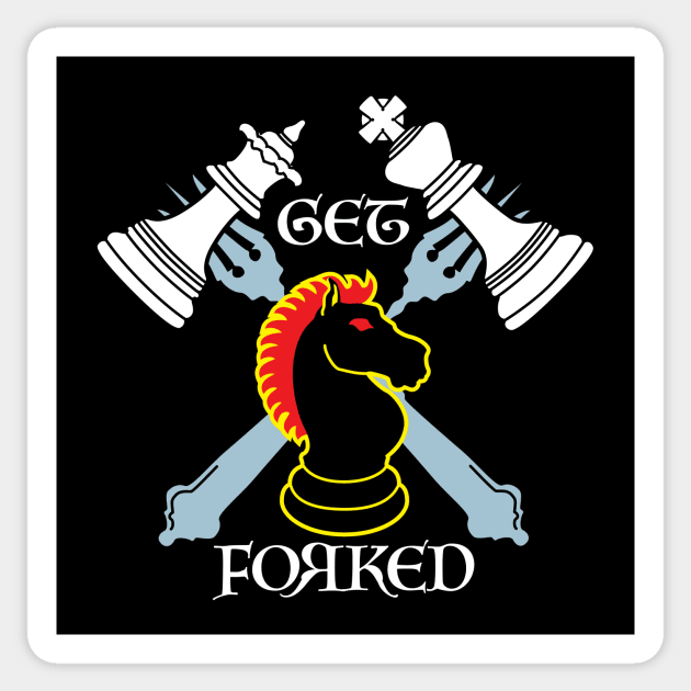 GET FORKED black wins REV Sticker by PeregrinusCreative